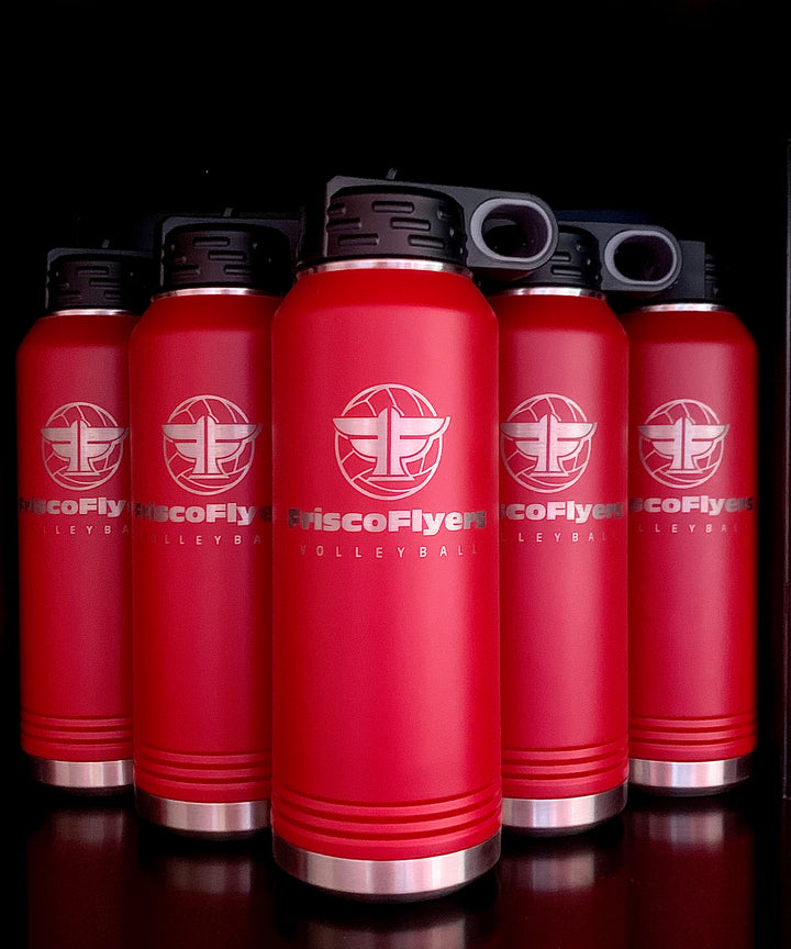 Personalized Volleyball Water Bottle - 32 oz Polar Camel