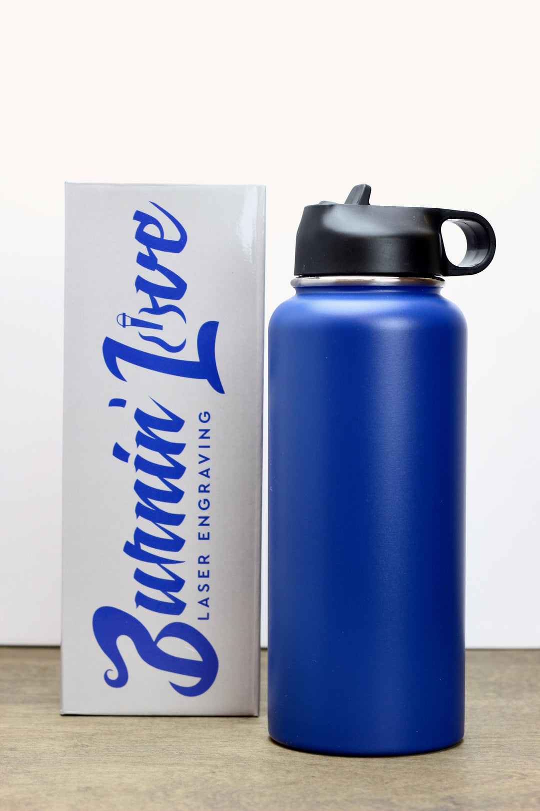 32oz Burnin' Love Laser Engraving Water Bottles - Create your own!