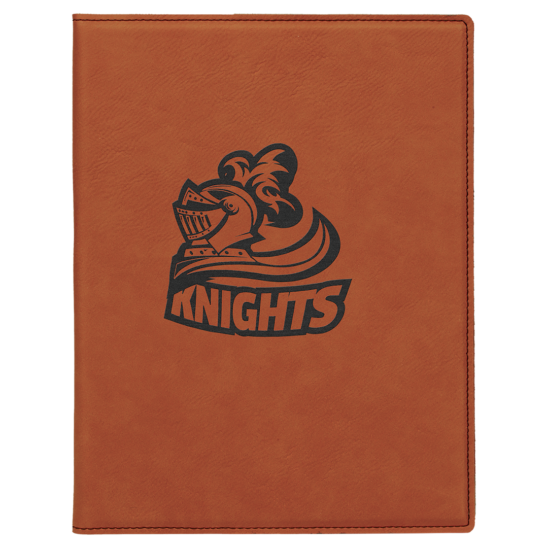 Personalized Engraved Leatherette Padfolio/Portfolio