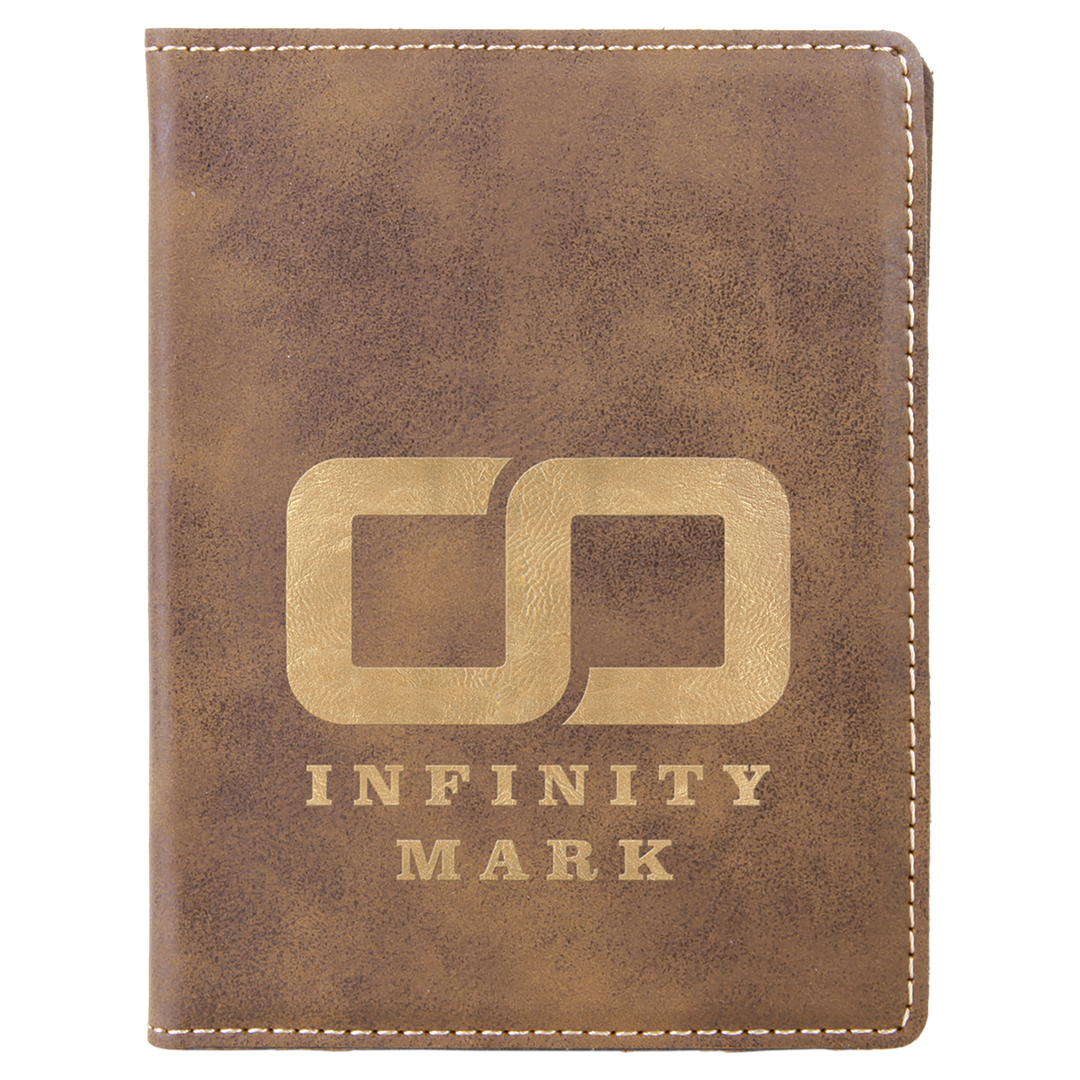 Personalized Leatherette Passport Holder