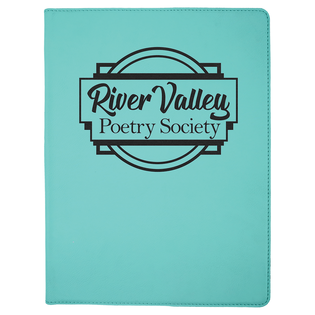 Personalized Engraved Leatherette Padfolio/Portfolio