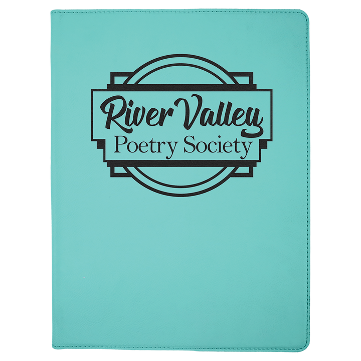 Personalized Engraved Leatherette Padfolio/Portfolio