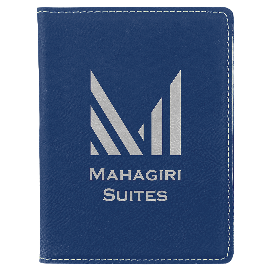 Personalized Leatherette Passport Holder