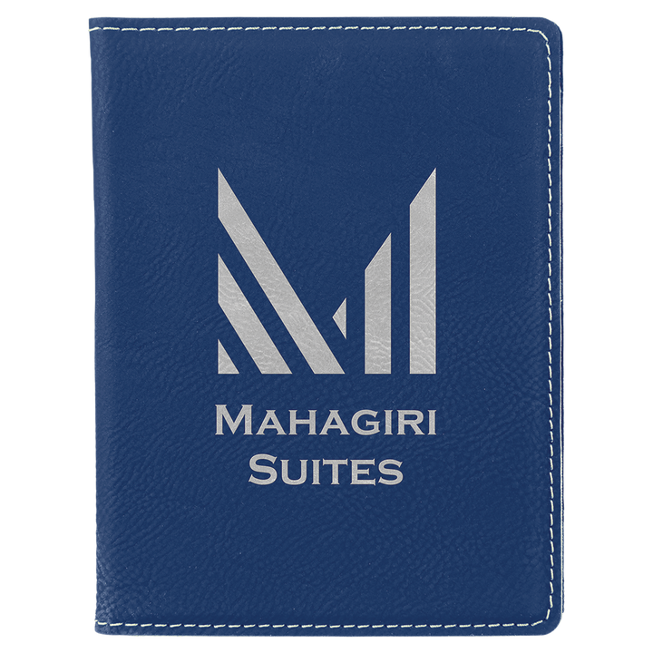 Personalized Leatherette Passport Holder