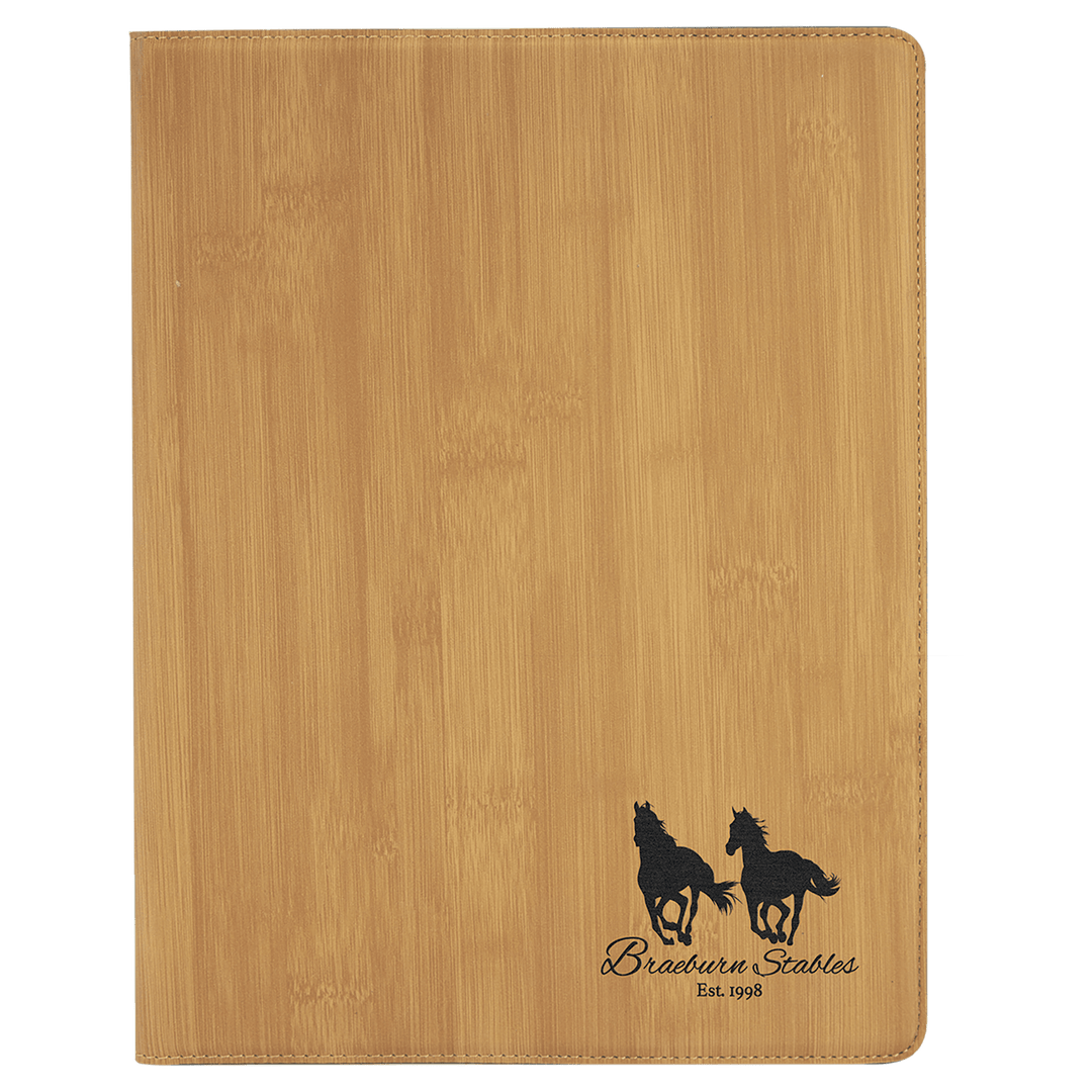 Personalized Engraved Leatherette Padfolio/Portfolio