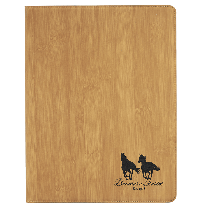Personalized Engraved Leatherette Padfolio/Portfolio