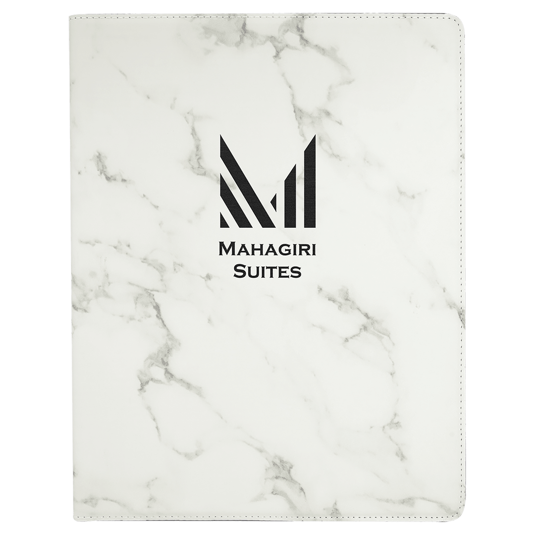 Personalized Engraved Leatherette Padfolio/Portfolio
