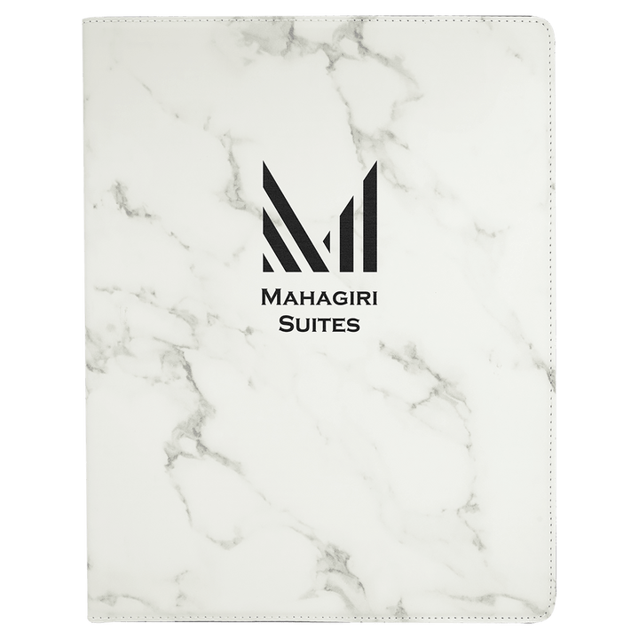 Personalized Engraved Leatherette Padfolio/Portfolio