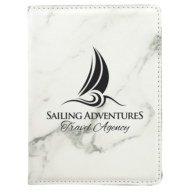 Personalized Leatherette Passport Holder