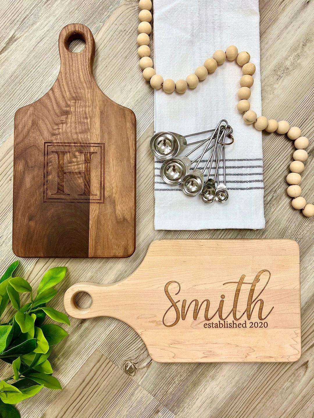 Personalized, Engraved Maple Cutting Board (13.5"x7.75")