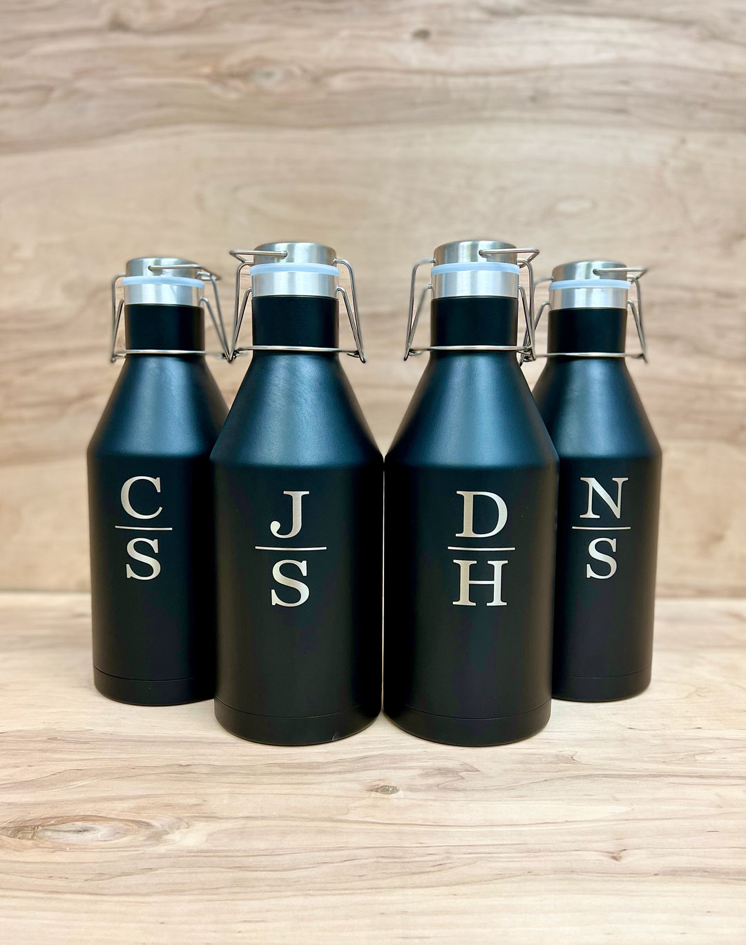 The Coldest Water Bottle 64oz Custom Personalize Engraved Water Bottle 