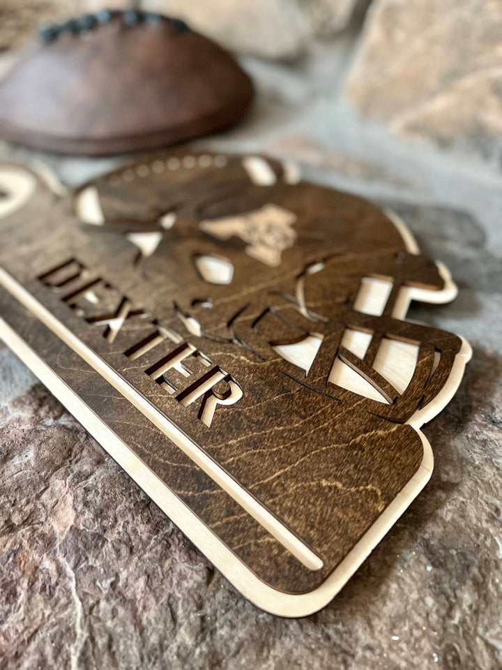 Personalized Wooden Sports Plaque