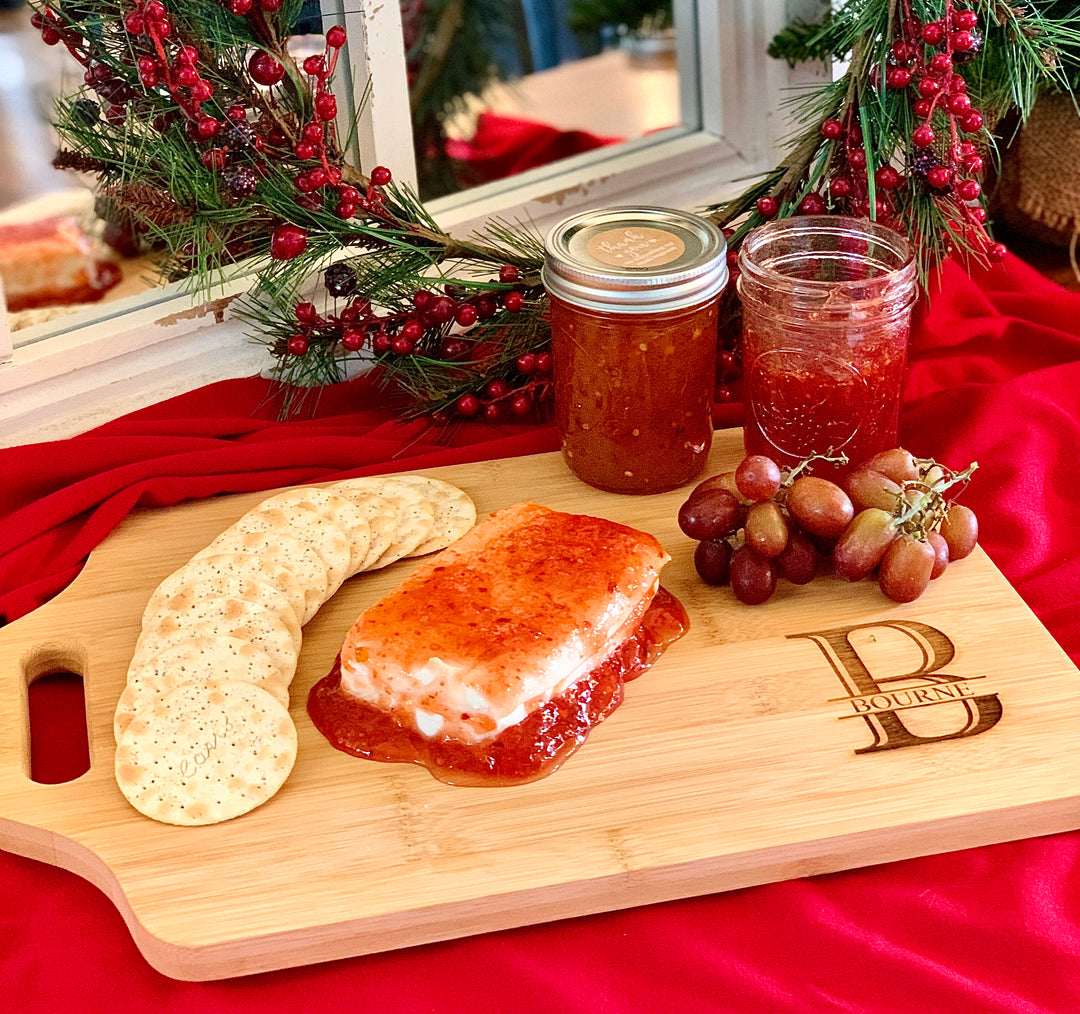 Personalized Monogram Cutting Board -13"x9"