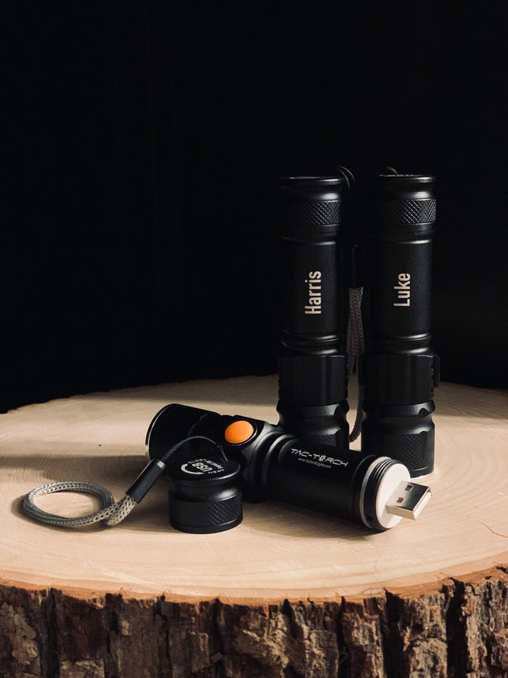 Multi Million Dollar Club -  Engraved USB Rechargeable Flashlight