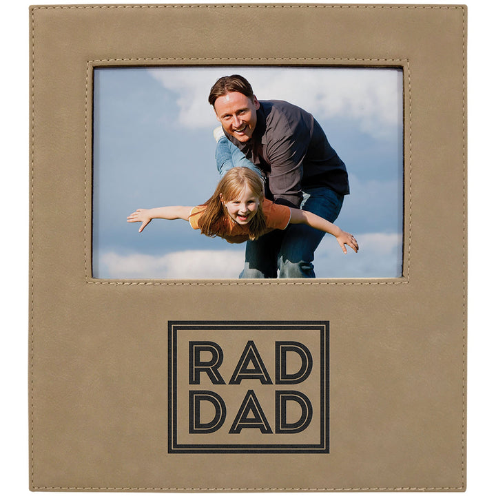 Leatherette Frame - Deluxe - Personalized, Engraved