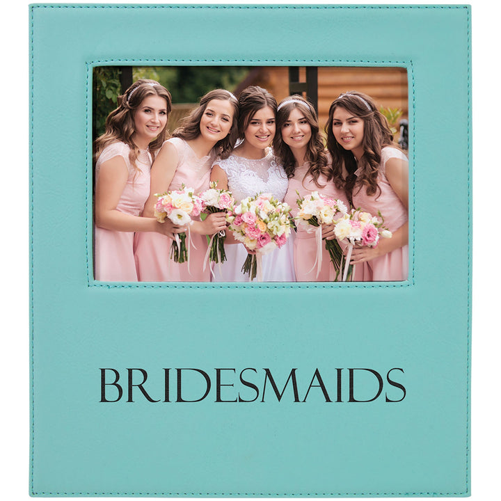 Leatherette Frame - Deluxe - Personalized, Engraved