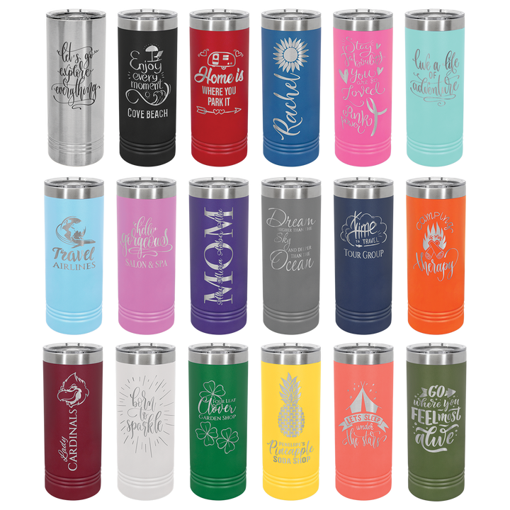 22 oz Polar Camel Skinny Tumbler - Design your own!