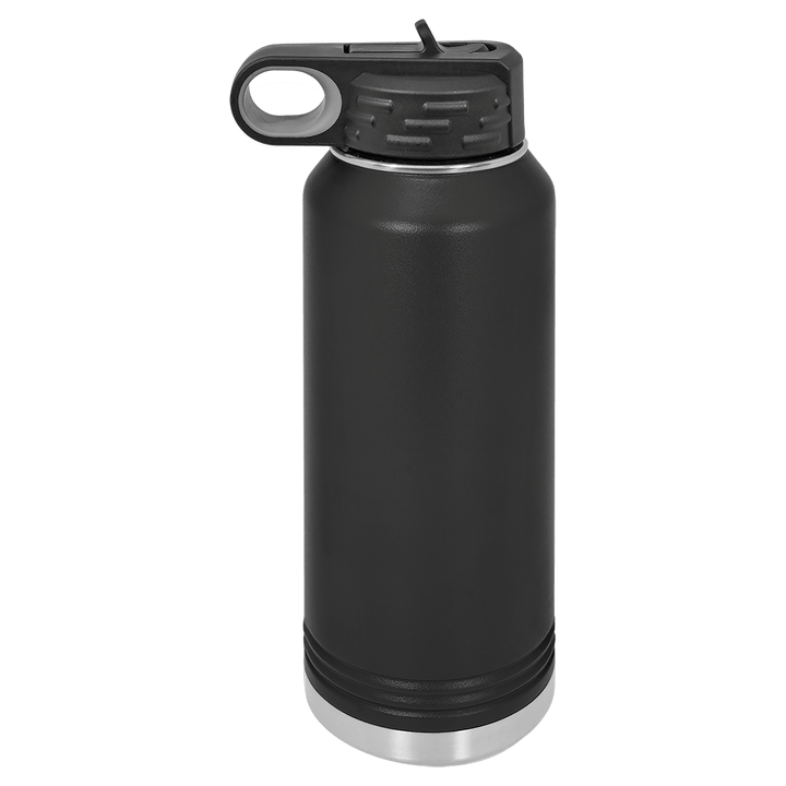 Personalized Baseball/Softball Water Bottle - 32 oz Polar Camel