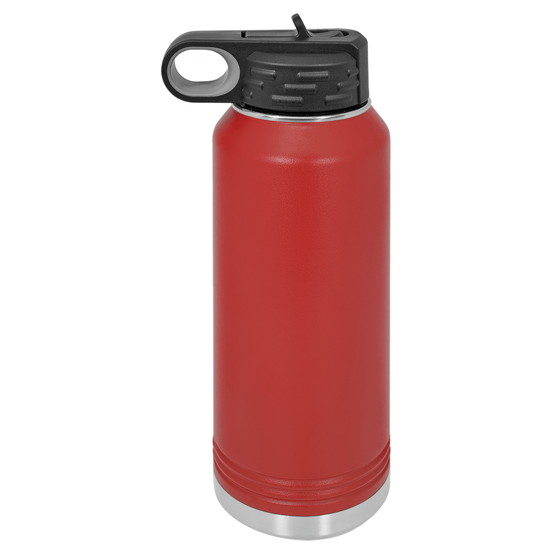 Personalized Baseball/Softball Water Bottle - 32 oz Polar Camel