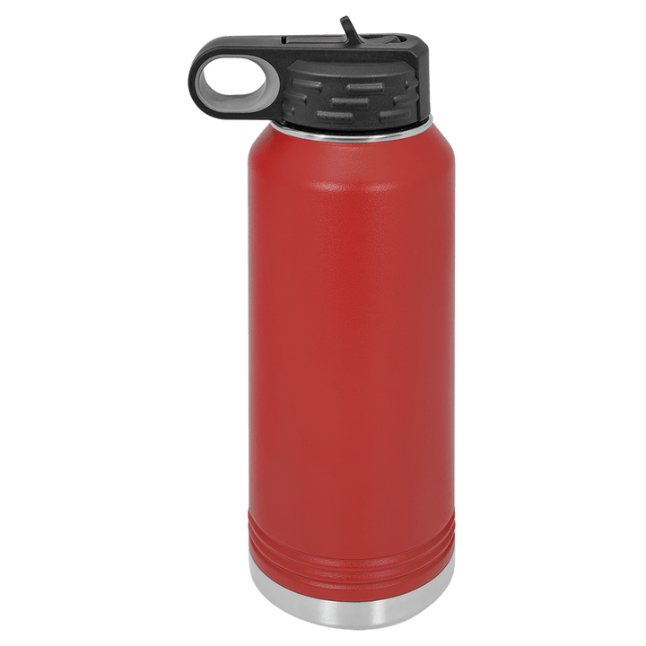 Personalized Baseball/Softball Water Bottle - 32 oz Polar Camel
