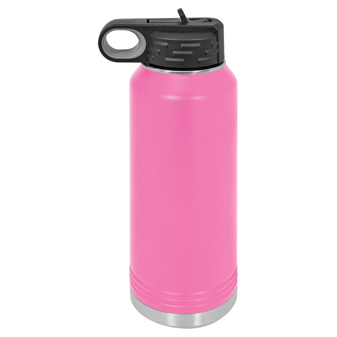 Personalized Baseball/Softball Water Bottle - 32 oz Polar Camel