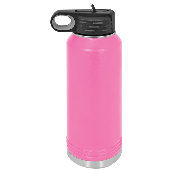 Personalized Baseball/Softball Water Bottle - 32 oz Polar Camel