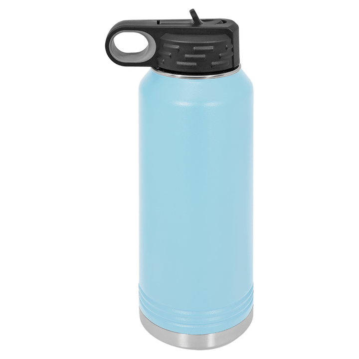Personalized Baseball/Softball Water Bottle - 32 oz Polar Camel
