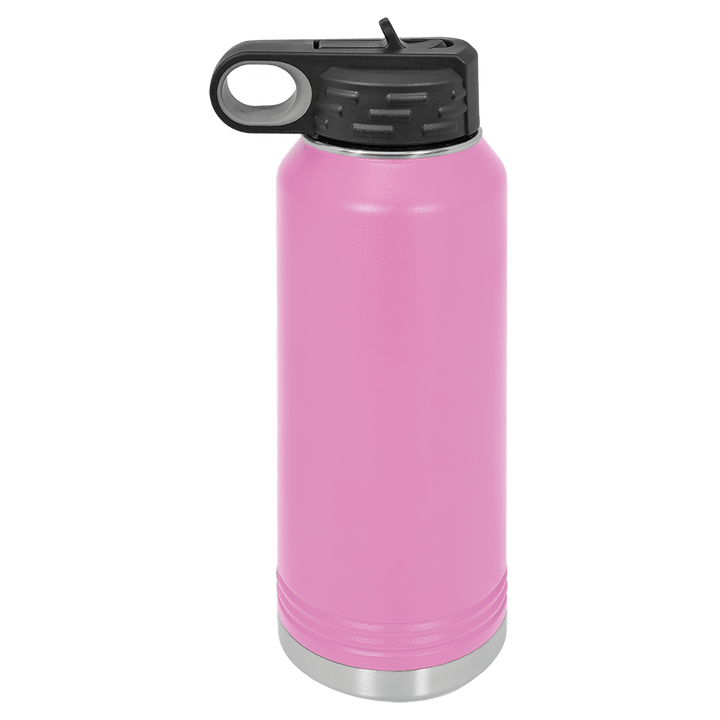 Personalized Baseball/Softball Water Bottle - 32 oz Polar Camel