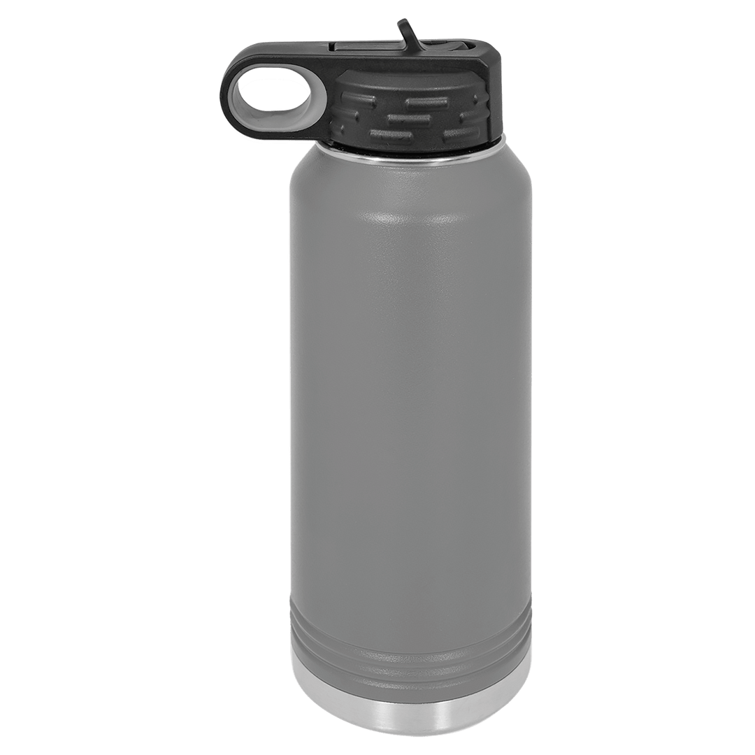 Personalized Baseball/Softball Water Bottle - 32 oz Polar Camel