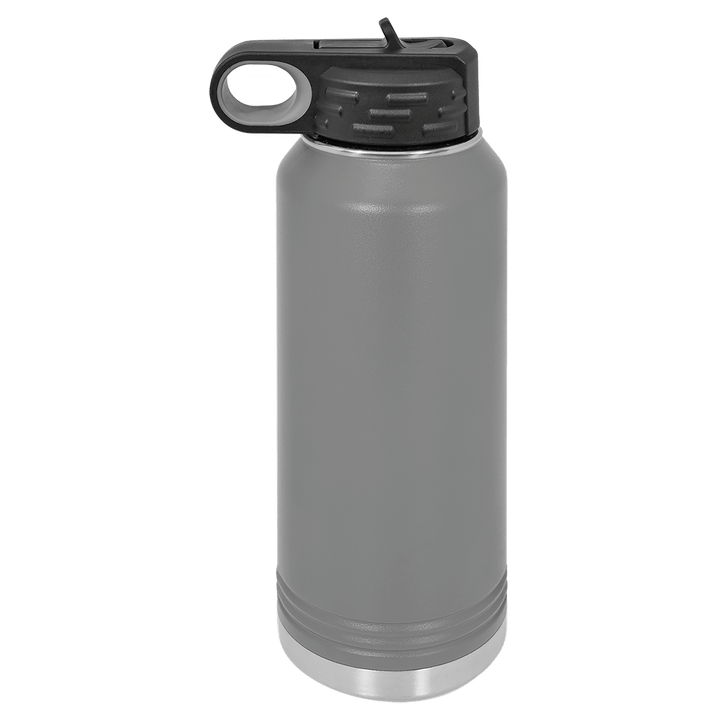 Personalized Baseball/Softball Water Bottle - 32 oz Polar Camel