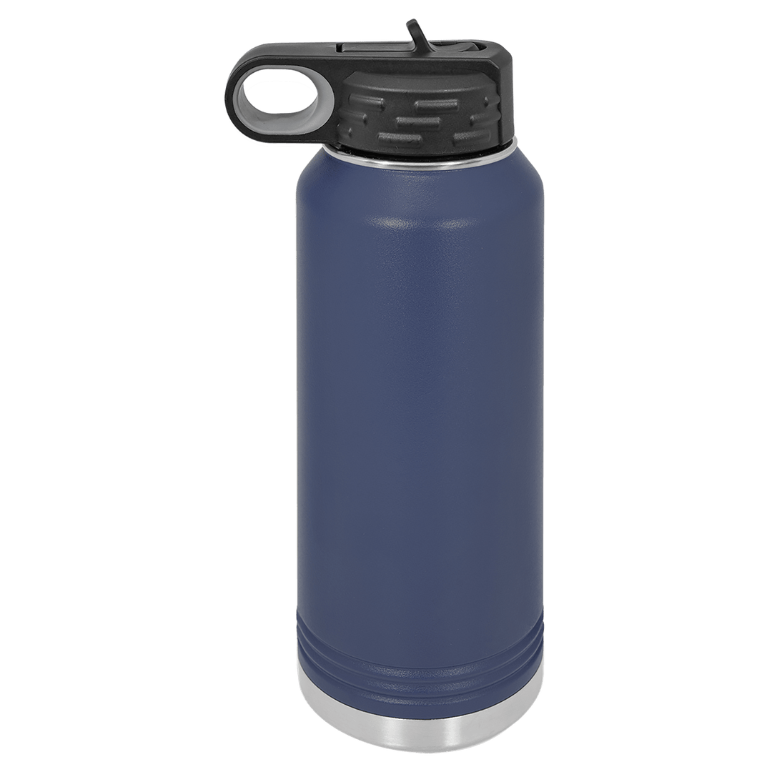 Personalized Baseball/Softball Water Bottle - 32 oz Polar Camel
