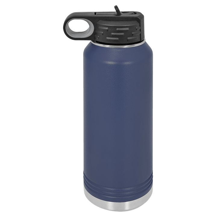 Personalized Baseball/Softball Water Bottle - 32 oz Polar Camel