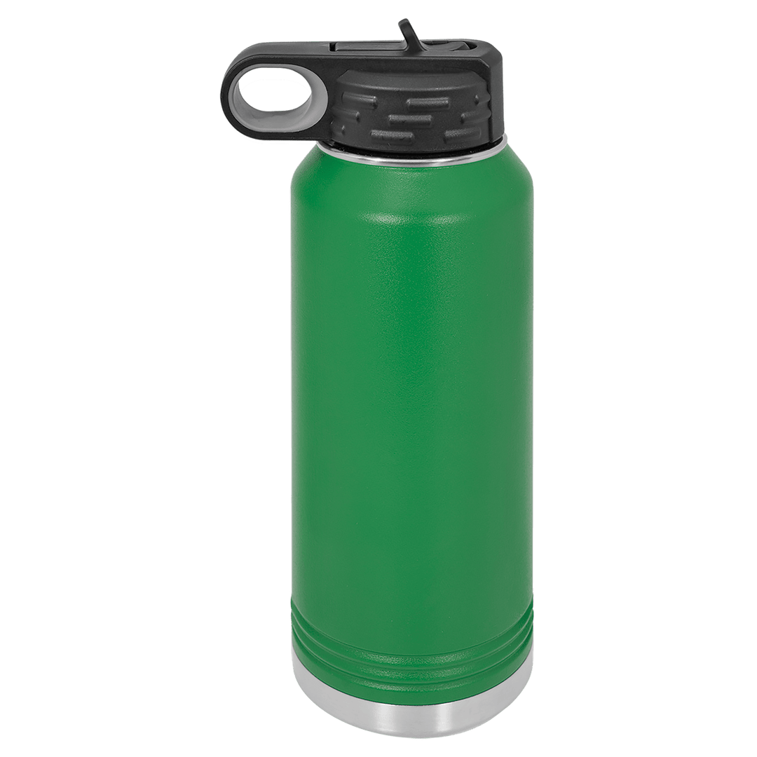 Personalized Baseball/Softball Water Bottle - 32 oz Polar Camel
