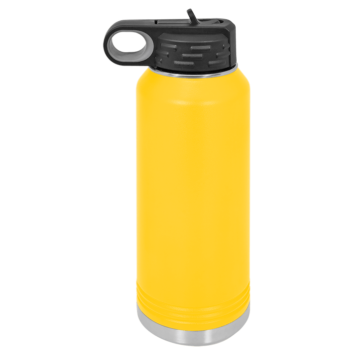 Personalized Baseball/Softball Water Bottle - 32 oz Polar Camel
