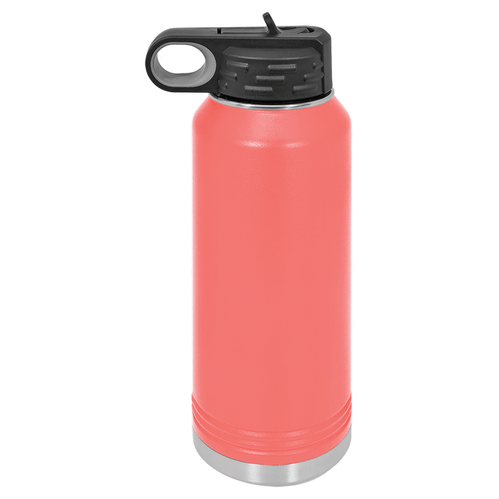 Personalized Baseball/Softball Water Bottle - 32 oz Polar Camel