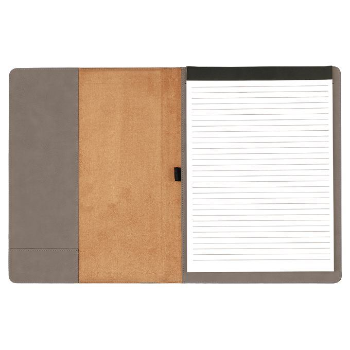 Personalized Engraved Leatherette Portfolio