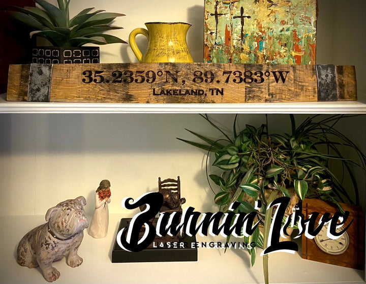Personalized Barrel Stave Signs