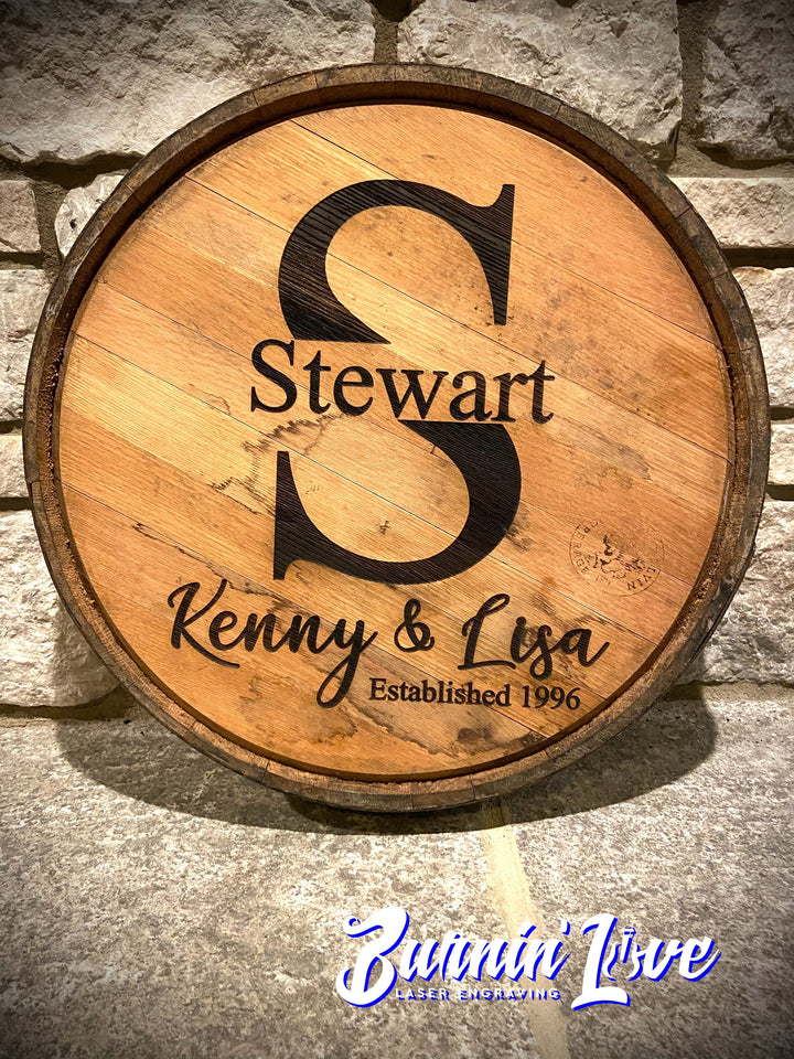 Personalized Barrel Head
